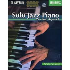 free scores Solo Jazz Piano (Neil Olmstead) with MP3 audio tracks to play along (Berklee Press)