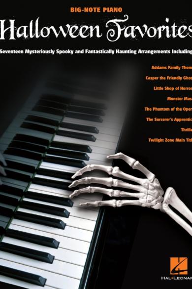 Scary Halloween music (4 songbooks For All Hallows’ Eve)