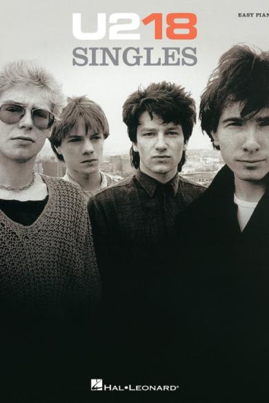 U2 18 Singles Easy Piano Sheet music partitura partition noten spartiti 乐谱 楽譜