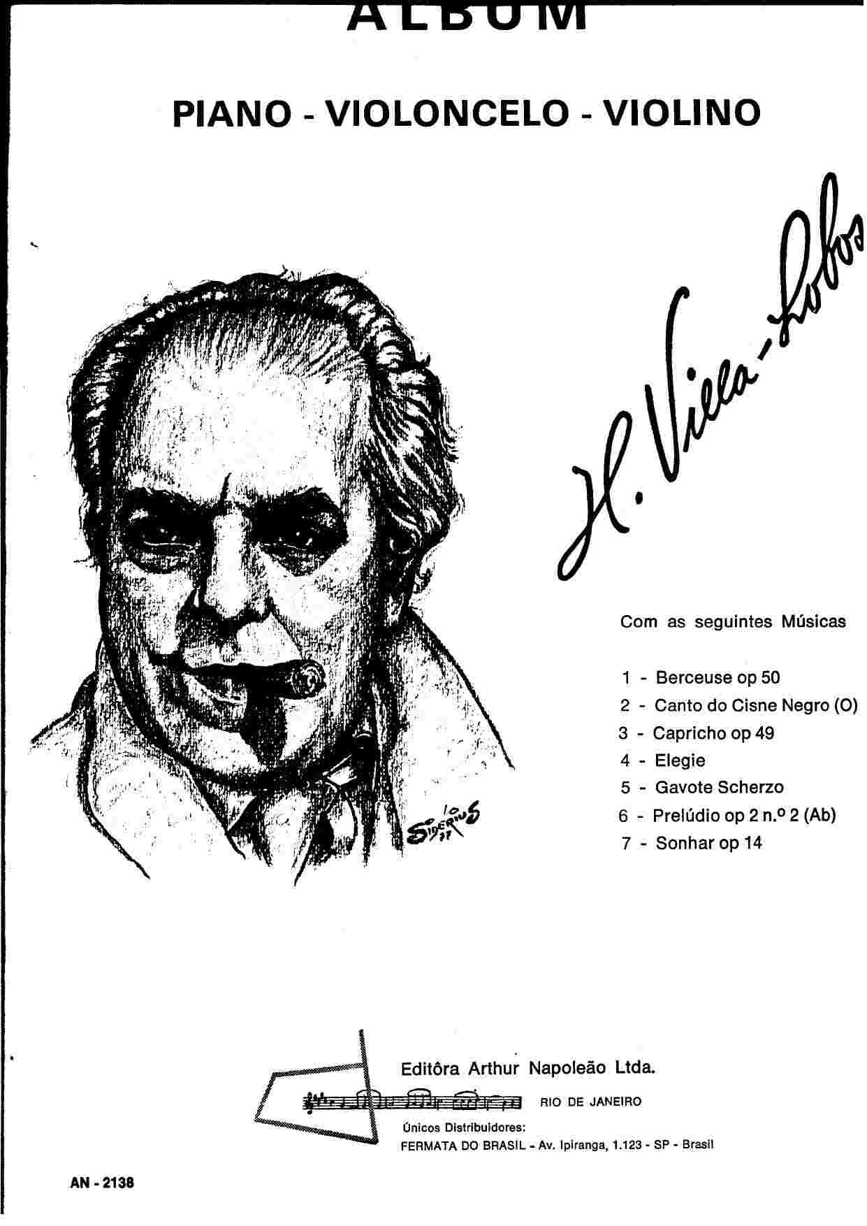 Villa-Lobos Sheet Music Library partitura Noten spartiti